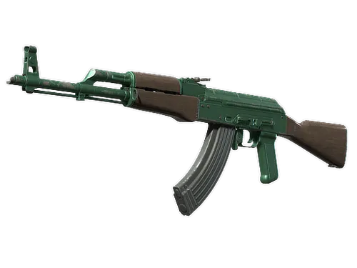 Souvenir AK-47 | Wintergreen (Field-Tested)