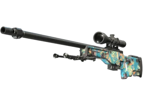 Souvenir AWP | Silk Tiger (Well-Worn)