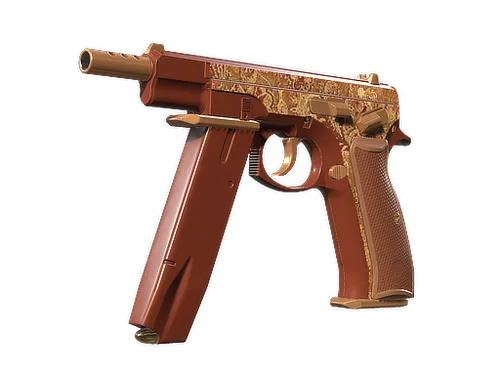 Souvenir CZ75-Auto | Honey Paisley (Minimal Wear)