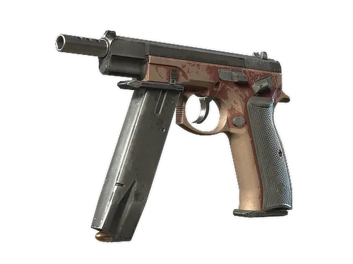 Souvenir CZ75-Auto | Pink Pearl (Battle-Scarred)