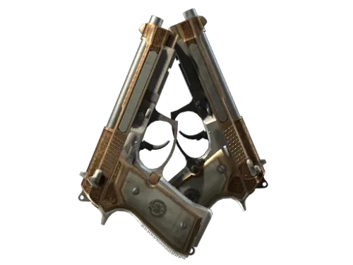 Souvenir Dual Berettas | Cartel (Battle-Scarred)