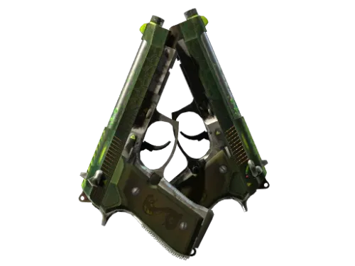 Souvenir Dual Berettas | Cobra Strike (Battle-Scarred)
