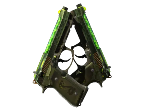 Souvenir Dual Berettas | Cobra Strike (Field-Tested)