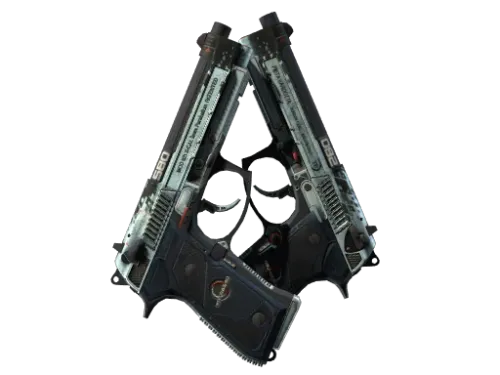Souvenir Dual Berettas | Dezastre (Battle-Scarred)