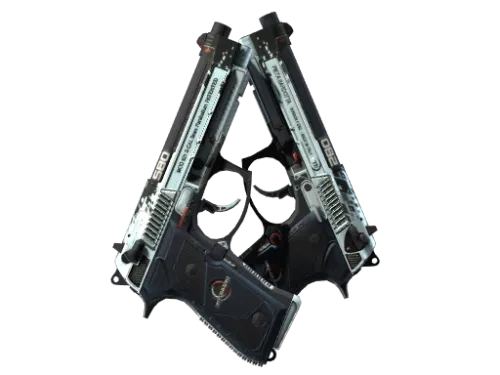 Souvenir Dual Berettas | Dezastre (Factory New)