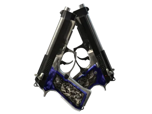 Souvenir Dual Berettas | Duelist (Well-Worn)