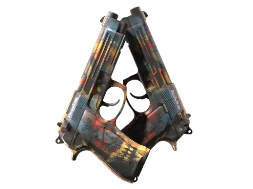 Souvenir Dual Berettas | Hideout (Factory New)