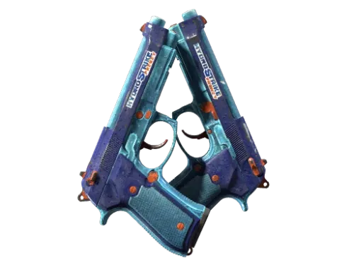 Souvenir Dual Berettas | Hydro Strike (Battle-Scarred)