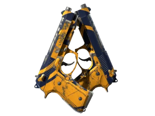Souvenir Dual Berettas | Marina (Well-Worn)