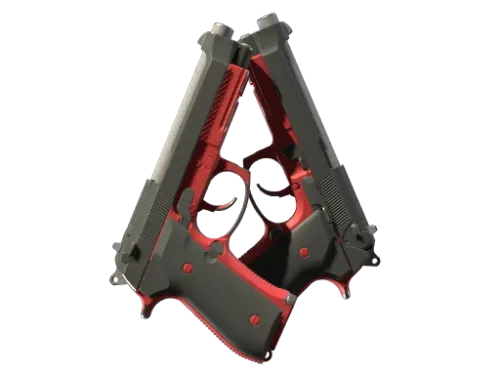 Souvenir Dual Berettas | Panther (Field-Tested)