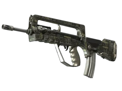 Souvenir FAMAS | Faulty Wiring (Battle-Scarred)