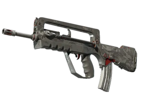 Souvenir FAMAS | Grey Ghost (Battle-Scarred)