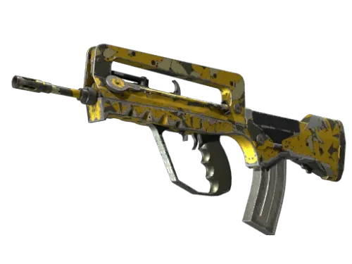 Souvenir FAMAS | Neural Net (Well-Worn)