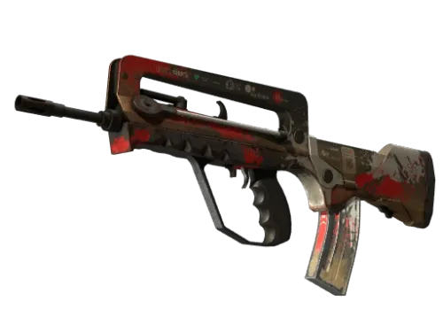 Souvenir FAMAS | Roll Cage (Battle-Scarred)
