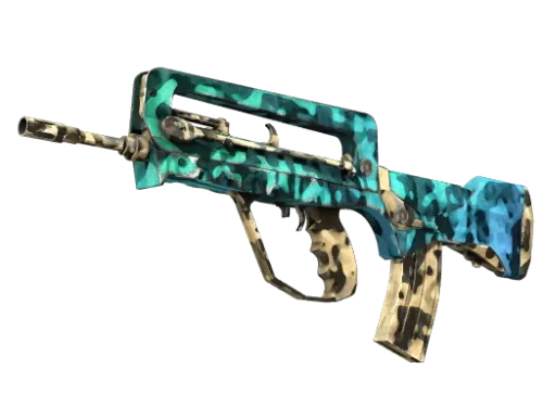 Souvenir FAMAS | Waters of Nephthys (Battle-Scarred)