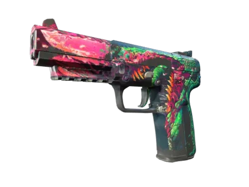 Souvenir Five-SeveN | Hyper Beast (Battle-Scarred)