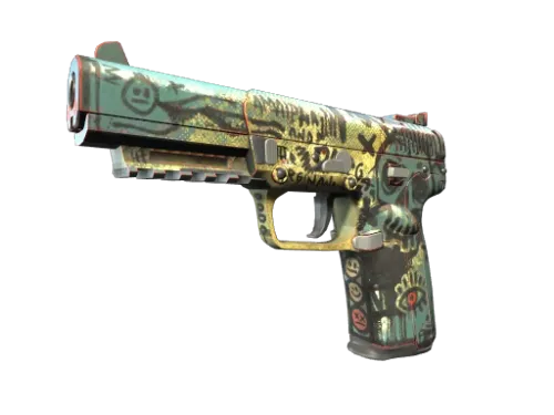 Souvenir Five-SeveN | Scrawl (Well-Worn)