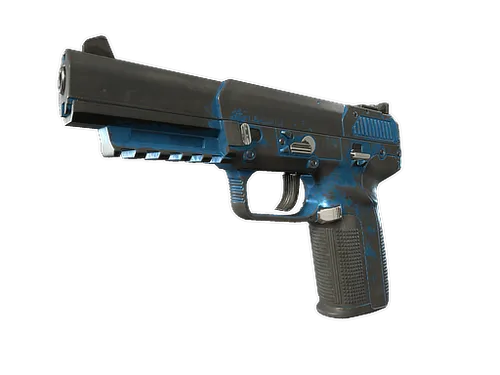 Souvenir Five-SeveN | Sky Blue (Battle-Scarred)