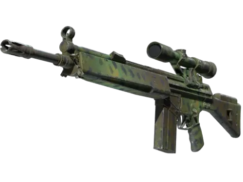 Souvenir G3SG1 | Jungle Dashed (Well-Worn)