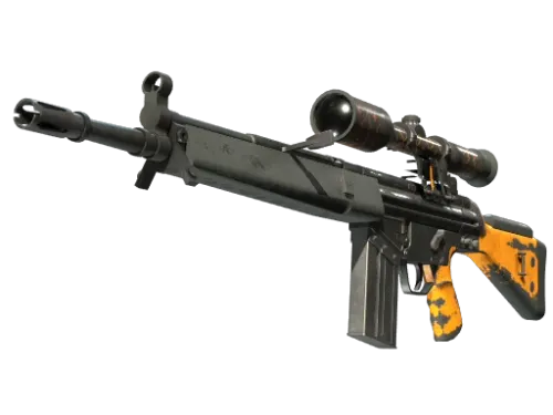 Souvenir G3SG1 | Orange Kimono (Battle-Scarred)