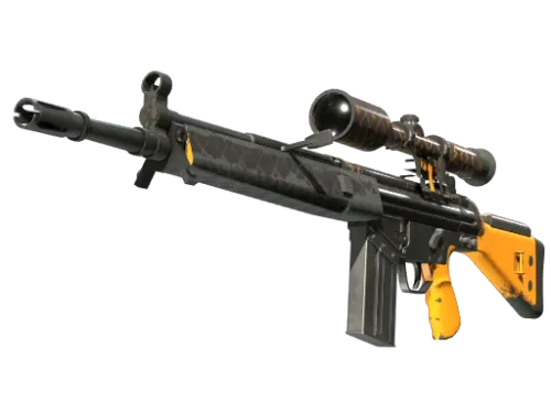 Souvenir G3SG1 | Orange Kimono (Well-Worn)