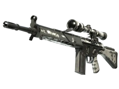 Souvenir G3SG1 | Polar Camo (Battle-Scarred)