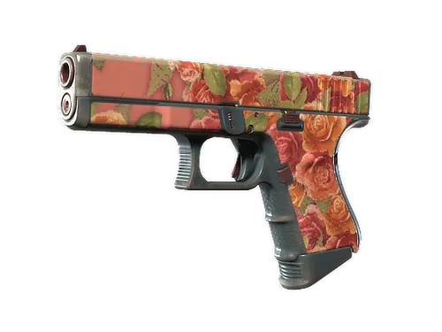 Souvenir Glock-18 | Coral Bloom (Well-Worn)