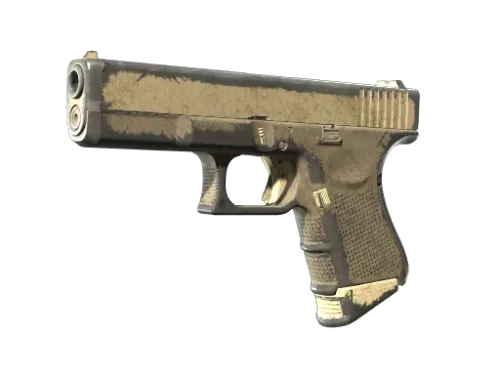 Souvenir Glock-18 | Sand Dune (Battle-Scarred)