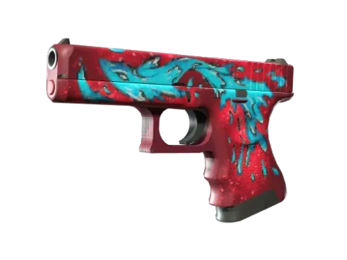 Souvenir Glock-18 | Water Elemental (Minimal Wear)