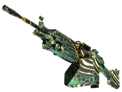 Souvenir M249 | Emerald Poison Dart (Factory New)