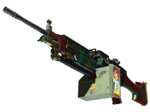 Souvenir M249 | Nebula Crusader (Battle-Scarred)