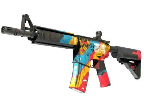 Souvenir M4A4 | Cyber Security (Well-Worn)
