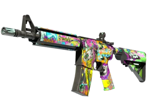 Souvenir M4A4 | In Living Color (Well-Worn)