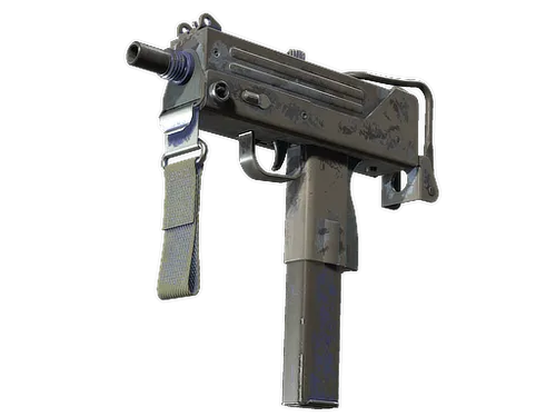 Souvenir MAC-10 | Storm Camo (Battle-Scarred)