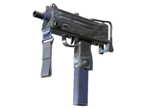 Souvenir MAC-10 | Storm Camo (Well-Worn)
