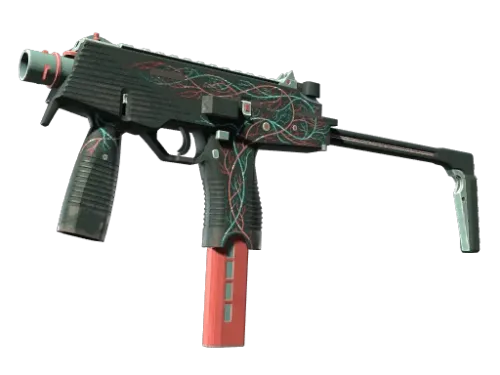 Souvenir MP9 | Capillary (Well-Worn)