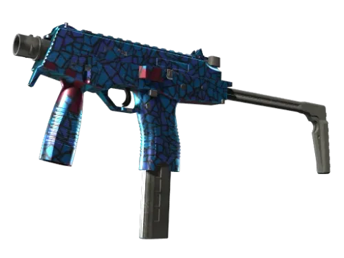 Souvenir MP9 | Stained Glass (Minimal Wear)