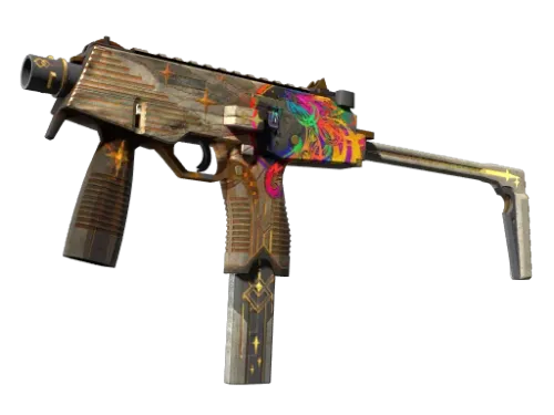 Souvenir MP9 | Starlight Protector (Battle-Scarred)