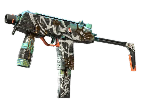 Souvenir MP9 | Urban Sovereign (Well-Worn)