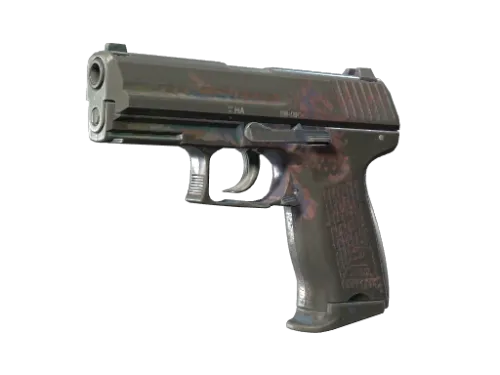 Souvenir P2000 | Coral Halftone (Battle-Scarred)
