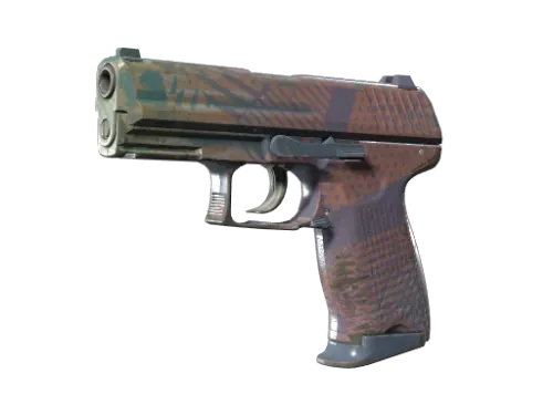 Souvenir P2000 | Coral Halftone (Field-Tested)