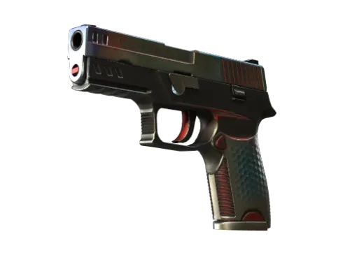 Souvenir P250 | Cyber Shell (Well-Worn)