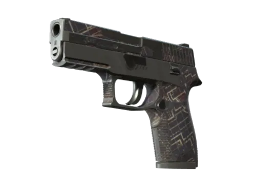 Souvenir P250 | Facility Draft (Battle-Scarred)