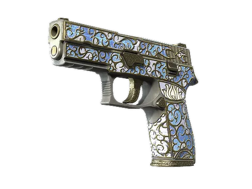 Souvenir P250 | Lotus Imprint (Field-Tested)