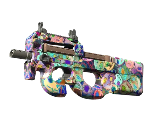 Souvenir P90 | Death by Kitty (Minimal Wear)