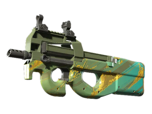 Souvenir P90 | Mustard Gas (Factory New)