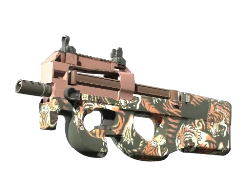 Souvenir P90 | Tiger Pit (Minimal Wear)