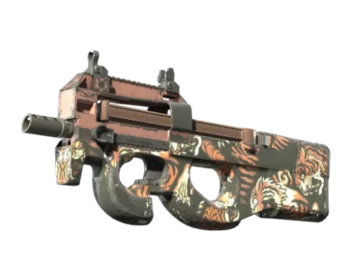Souvenir P90 | Tiger Pit (Well-Worn)