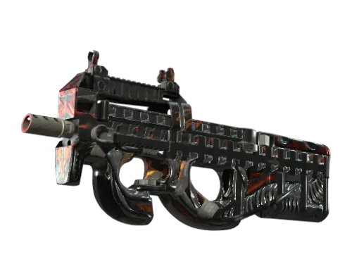 Souvenir P90 | Vent Rush (Battle-Scarred)