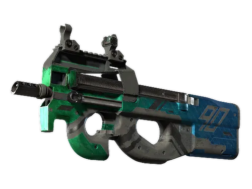 Souvenir P90 | Wave Breaker (Battle-Scarred)